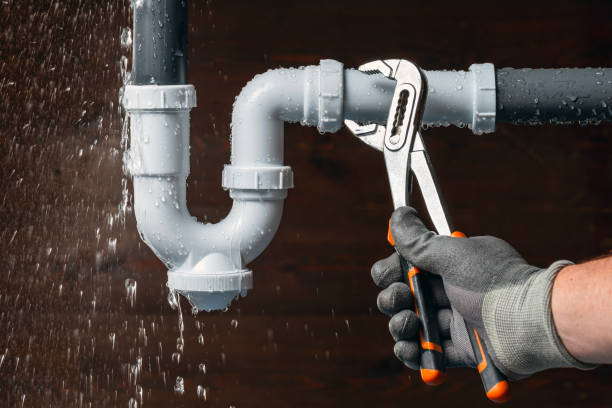 Professional Leak Detection technician working in Brighton, IL